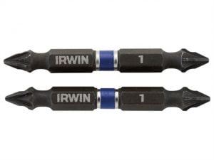 Długie IRWIN I-1923407 KOŃCÓWKA UDAROWA DWUSTRONNA PZ1 100MM 2SZT. 10,0mm