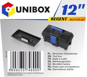 Narzędziowe UNIBOX UB-U12S SKRZYNKA NARZĘDZIOWA REGENT 12” 12”