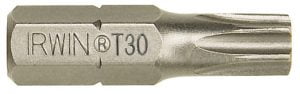 Krótkie IRWIN I-10504356 GROT TYPU TORX 1/4” 25MM 10 SZT. T30 1/4”