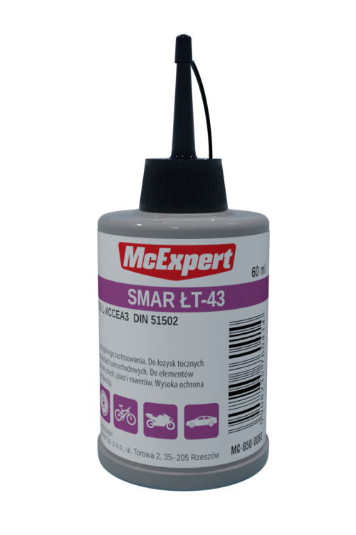 MCEXPERT SMAR ŁT-43 BUTELKA Z MIESZKIEM 60ML MC-650-0060