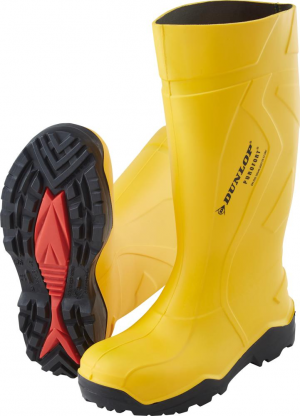 Ochrona stóp Buty Dunlop Purofort+, S5, roz. 37, żółte buty