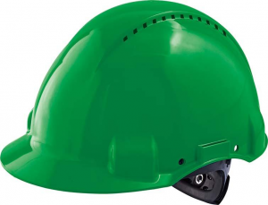 Ochrona głowy/twarzy Kask ochronny G3000N, ABS, system zapadkowy, zielony abs,
