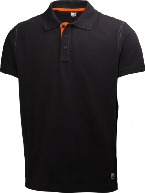 T-Shirt Koszulka polo Oxford, rozmiar 2XL, czarna 2xl,