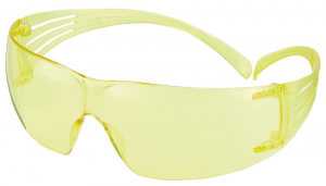 Ochrona oczu Okulary Secure Fit 203, AS, AF, UV, PC, żółte, oprawka żółta 203,