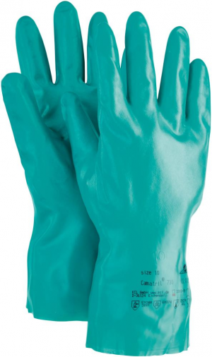 Ochrona rąk Rękawice Camatril 730, 310 mm, rozmiar 10, zielone (10 par) 730,