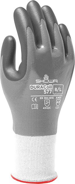 Ochrona rąk Rękawice chroniące przed przecięciem DURACoil 577 rozmiar 9 (10 par) chroniące