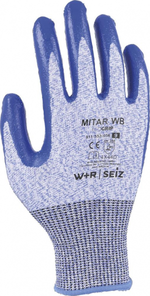 Ochrona rąk Rękawice chroniące przed przecięciem Mitar WB EcoGrip roz. 9 W+R (10 par) chroniące