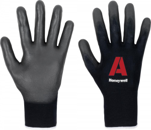 Ochrona rąk Rękawice Perfect Fit, PU, czarne, rozmiar 10 (10 par) czarne