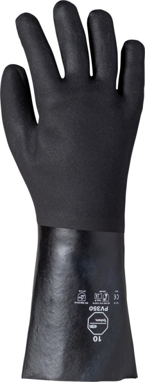 Ochrona rąk Rękawice Tychem PV-350, PVC, 305mm, roz. 10 (12 par) 305mm