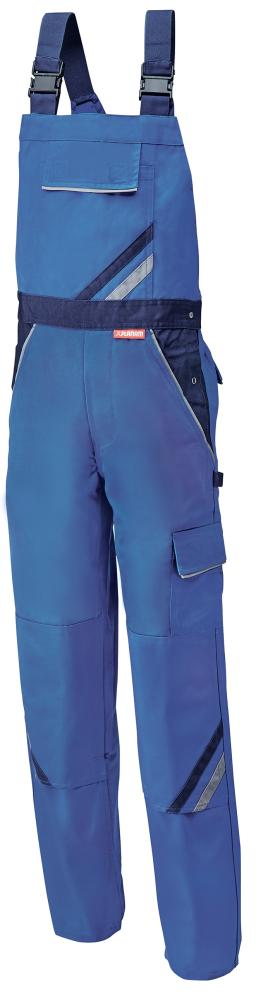 Odzież robocza Spodnie ogrodniczki Highline, rozmiar 54, królewski błękit/navy błękit/navy