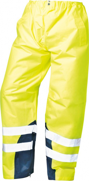 Odzież ochronna Spodnie przeciwdeszczowe ostrzegawcze Renz, rozmiar 3XL, żółte 3xl,